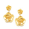 Boucles d'oreilles Sainte Thérèse - Bijoux du Dimanche - Acier inoxaydable