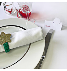 Marque- place table noel