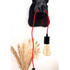 Lampe Sanglier noire personnalisable