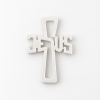 Croix murale Jésus typo