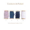 Bracelet ruban froufrou personnalisé Ange Raphaël - Plaqué Or