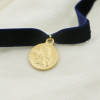 Velours – Bracelet Médaille Ange Raphaël personnalisée