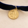 Velours – Bracelet Médaille Ange Raphaël personnalisée