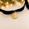 Au fil de velours – Bracelet Médaille Ange Raphaël
