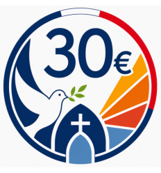Don de 30 € pour la visite du Pape en France