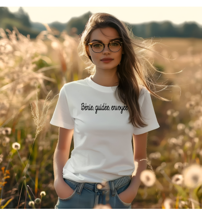T-shirt Béni, guidé, envoyé