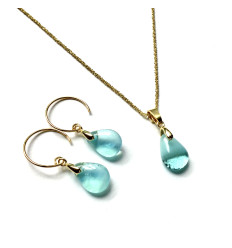 PARURE PERLE aqua