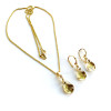 PARURE PERLE clair-or
