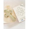 Croix florencée personnalisée – Vert kaki