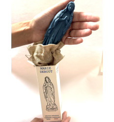 Statue Vierge Marie de Lourdes – Bleu