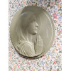 Cadre Vierge Marie personnalisé – Liberty fleuri vert