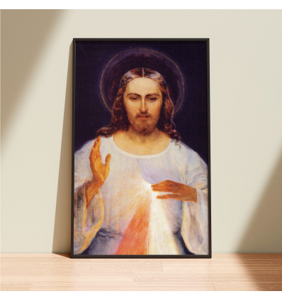 Affiche Jésus Miséricordieux