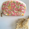 Made in Love Pochette arrondie Betsy Vanille rose scintillant