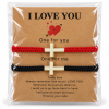 Bracelets couple « I Love You »