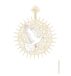 Signet confirmation - Colombe du Saint-Esprit