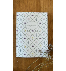carnet fleuri
