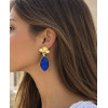 Boucles d’oreilles Félicité (bleu)