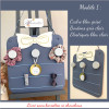 Cadre porte-barrettes et chouchous