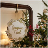Couronne de Noël en bois