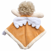 Doudou ange en peluche dos