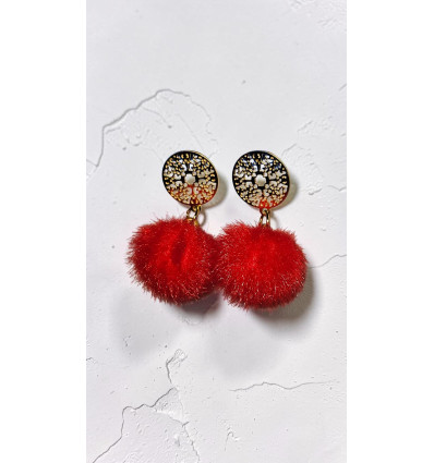 Boucles d'oreilles Arabesque Élégance
