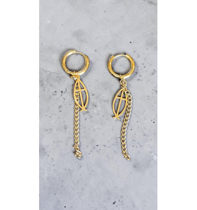 Boucles d'oreilles Poisson d'Espérance