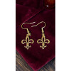 Boucles d'oreilles Fleur de Lys