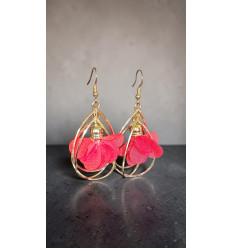 Boucles d'oreilles Pétales