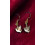 Boucles d'oreilles Colombe de Nacre