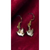 Boucles d'oreilles Colombe de Nacre