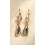 Boucles d'oreilles pendantes  Larmes de Lumière