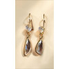 Boucles d'oreilles pendantes  Larmes de Lumière
