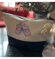Pochette Chaussons Roses
