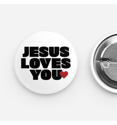 Pin's Jesus Loves You