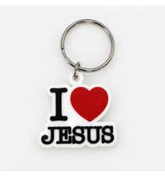 Porte-clés I love Jesus